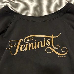 Wild Feminist Super Soft Sweatshirt Size M
